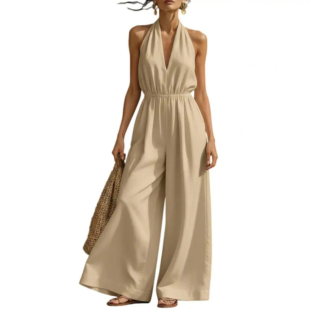 Combinaison Femme Été Casual Sans Manches