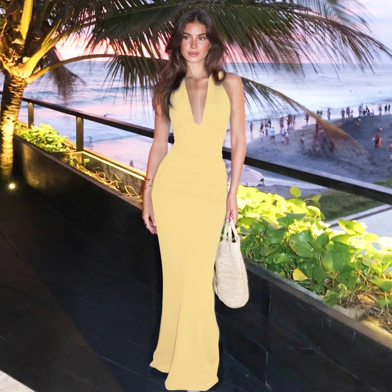 Robe Longue Femme Cryptographic