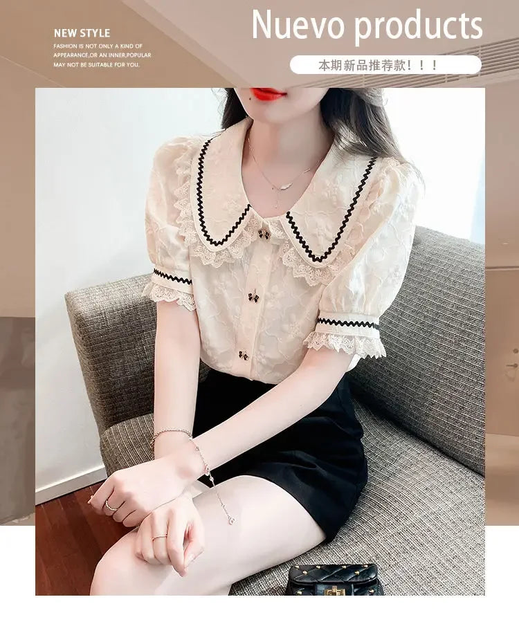 Haut Chic à Col Claudine