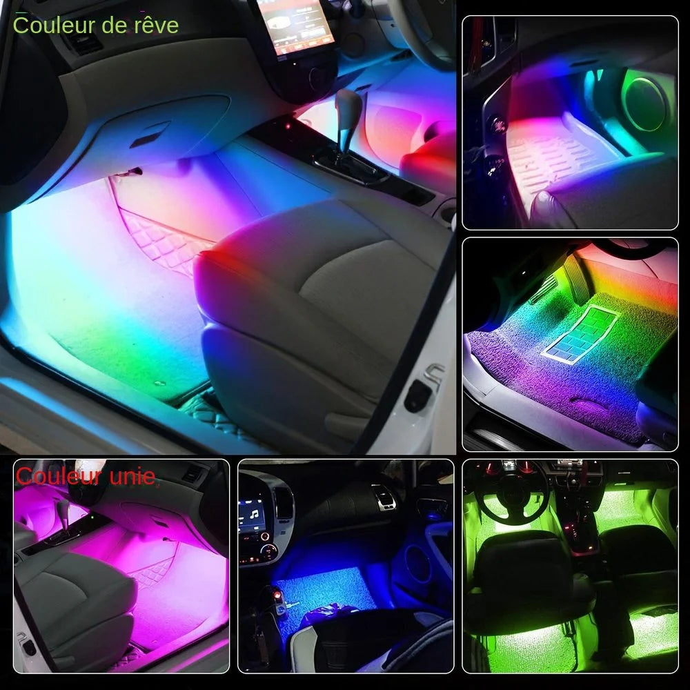 Car Interior Neon LED Ambient Lighting Kit