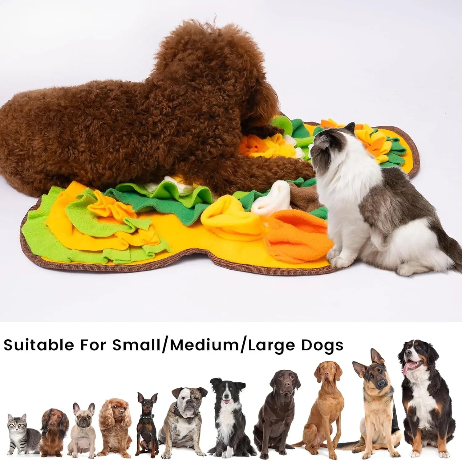 Sniff Mat for Dogs Multi-Functional Dog Feeding