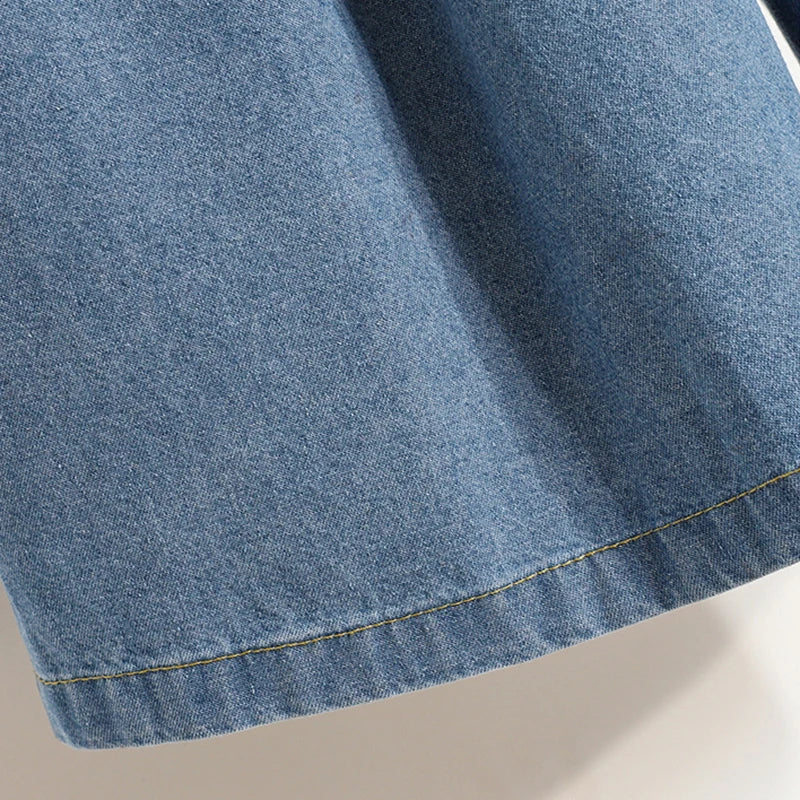 Short en Jean Femme Taille Haute