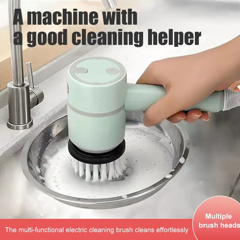 Multifunction Electric Cleaning Brush for Home