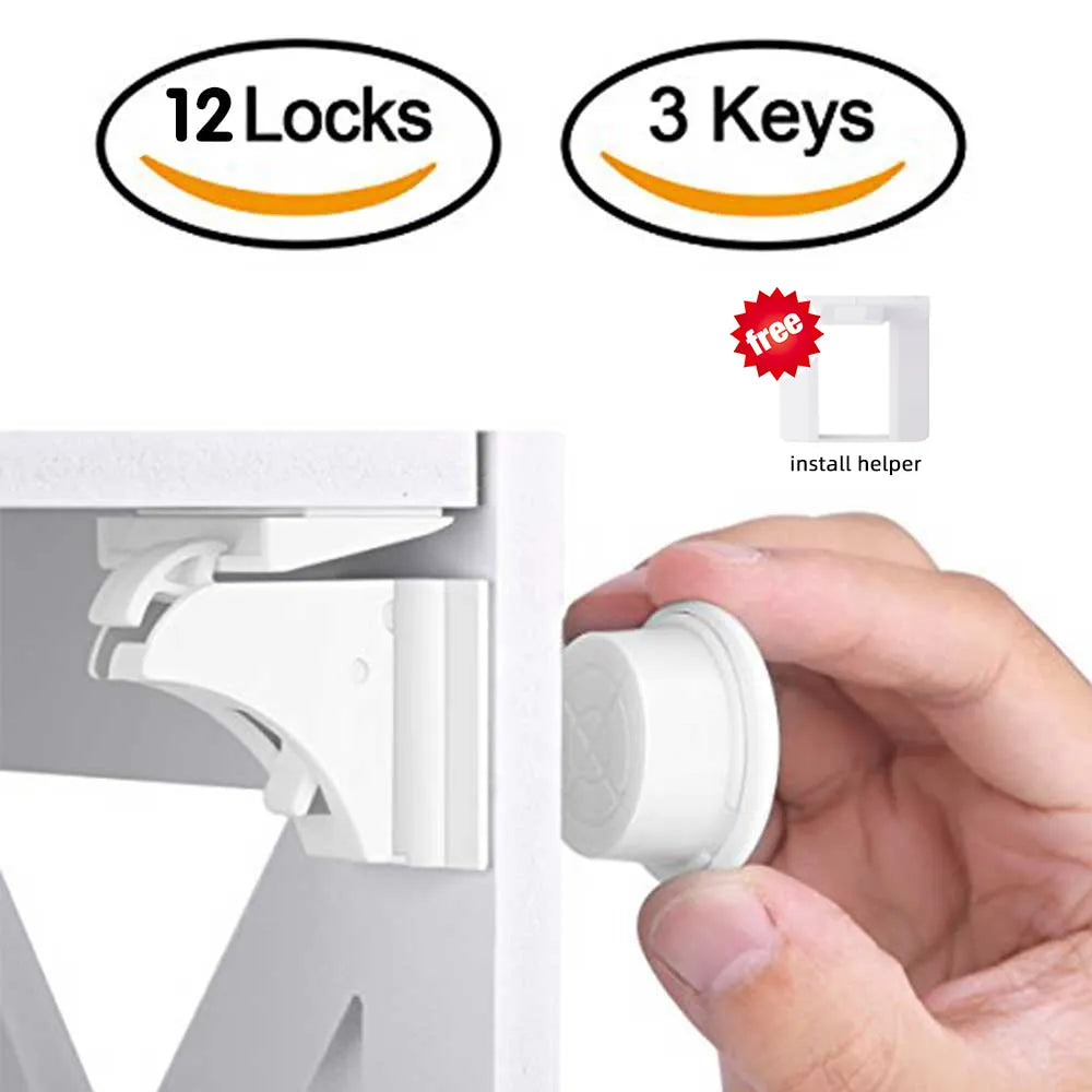 Magnetic security lock