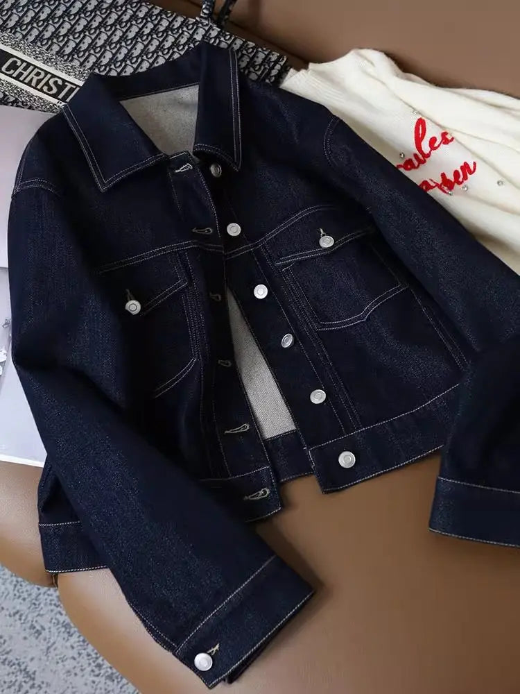 Veste Femme Jean Vintage