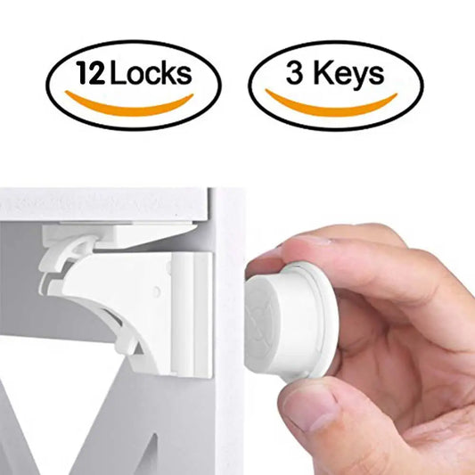 Magnetic security lock