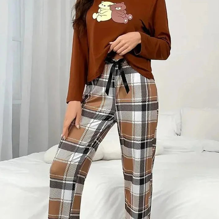 Ensemble de Pyjama Femme en Soie de Lait