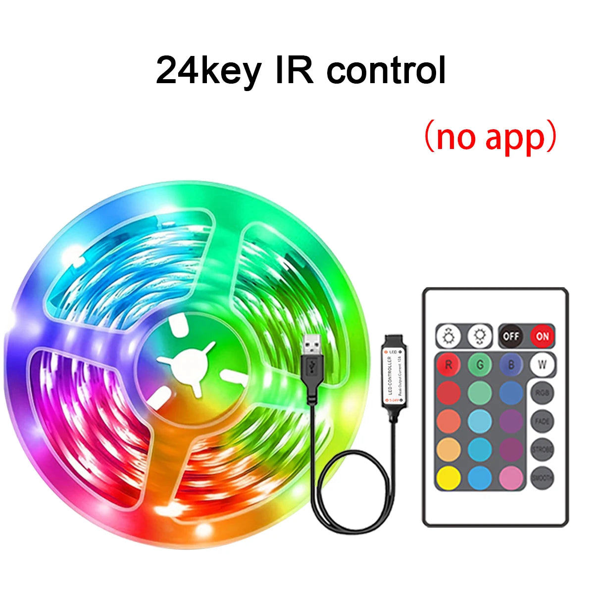 Ruban LED RGB Intelligent 5 m, 10 m, 20 m ou 30 m