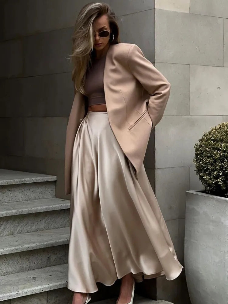 Women's elegant long skirt