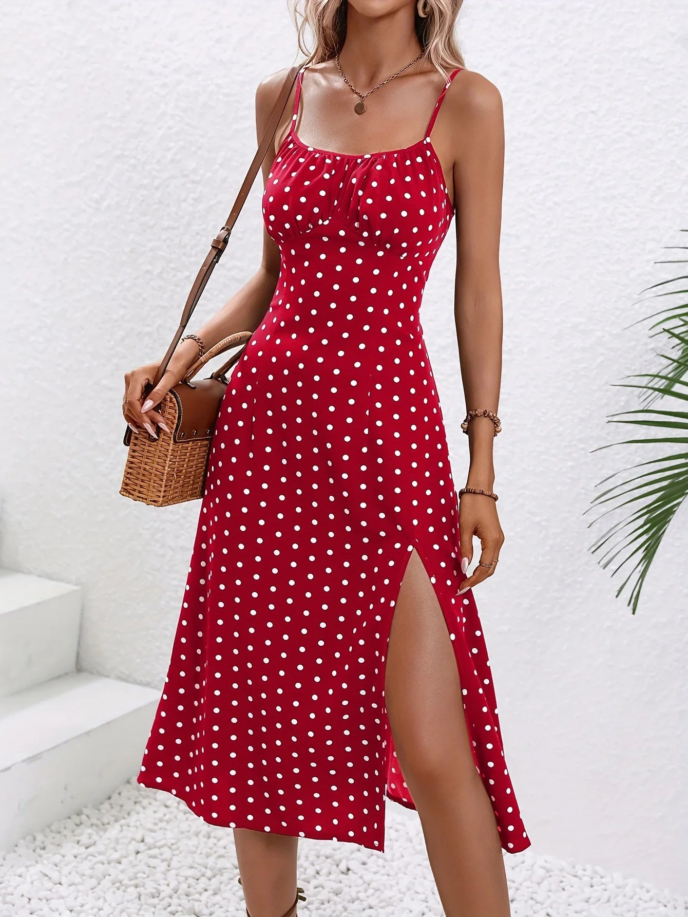 Robe Midi d’Été Femme