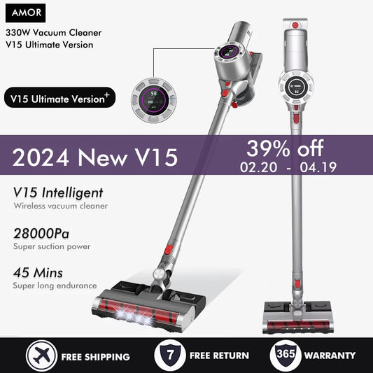 Electronic vacuum cleaner