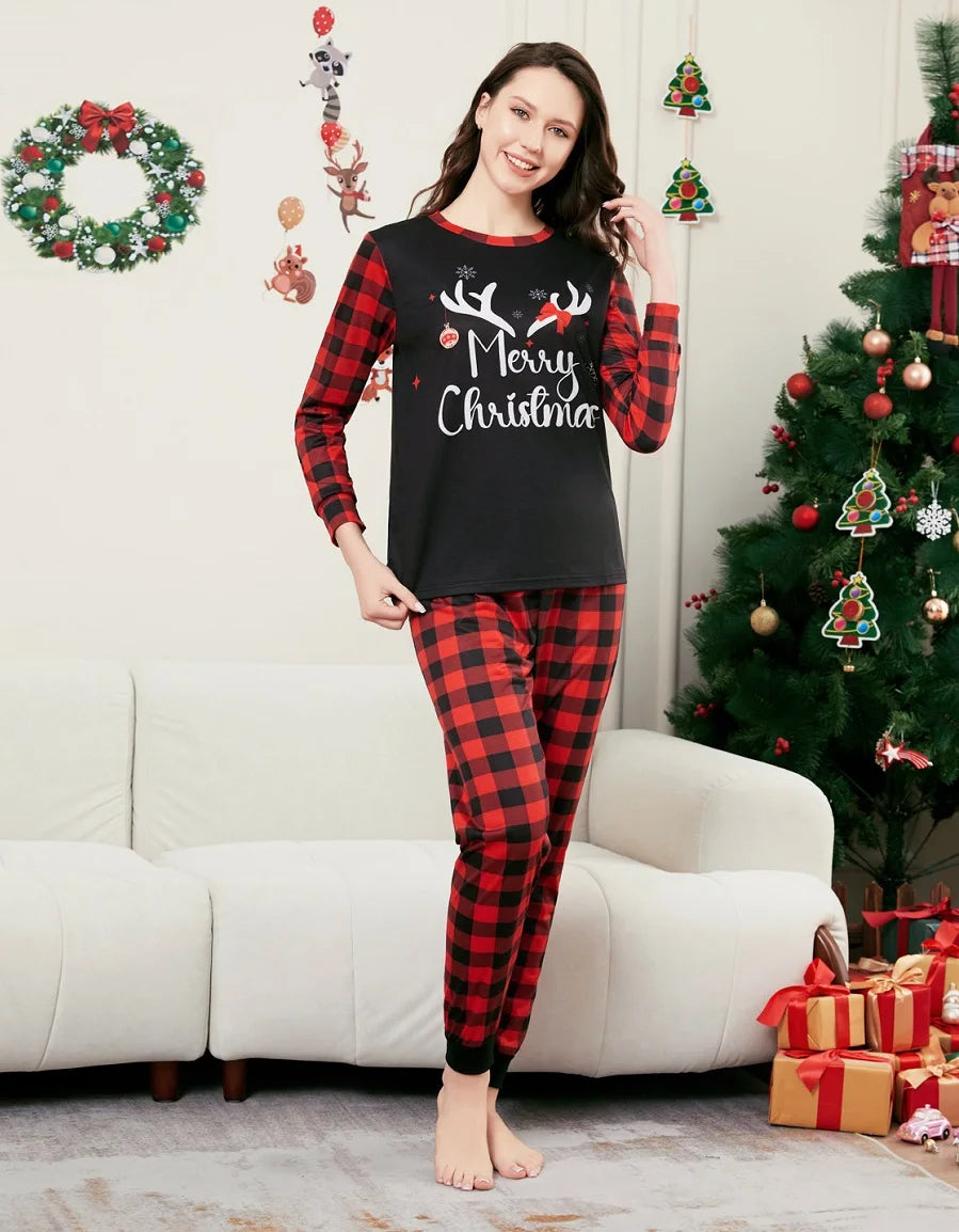 Ensemble Pyjama Assorti de Noël pour Toute la Famille