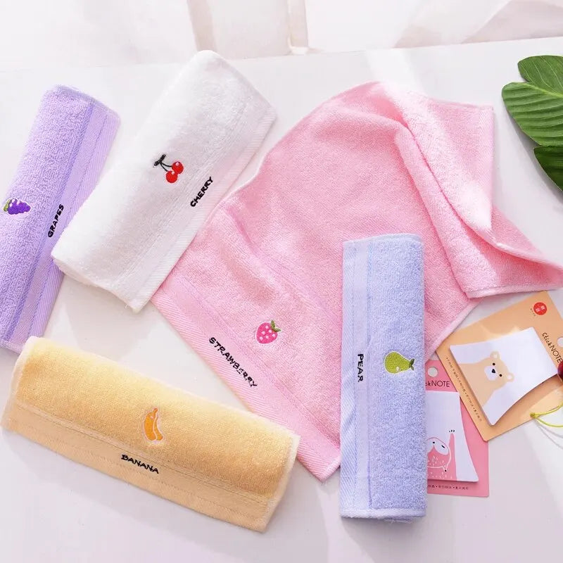 Ensemble de 2 Serviettes pour Enfants Douces et Absorbantes