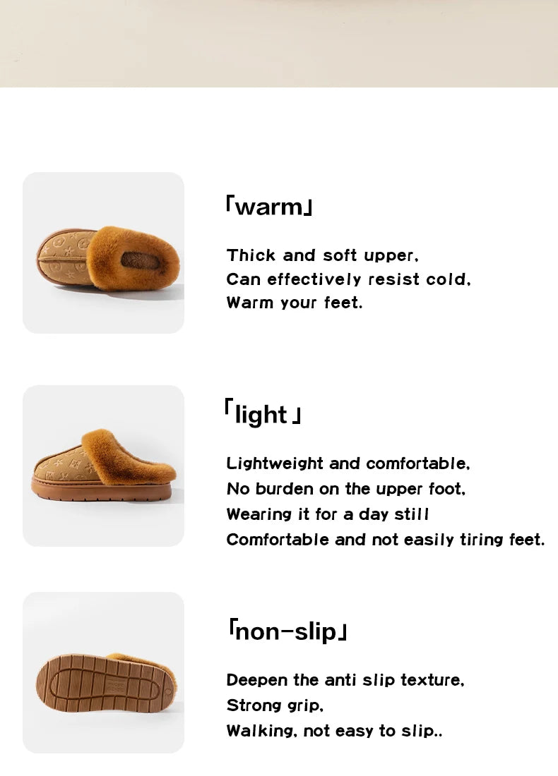 Chaussons en coton pour femme