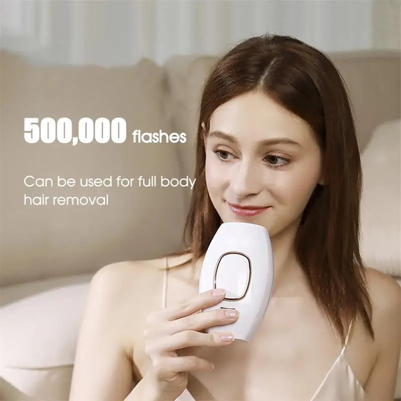 Painless laser epilator for women