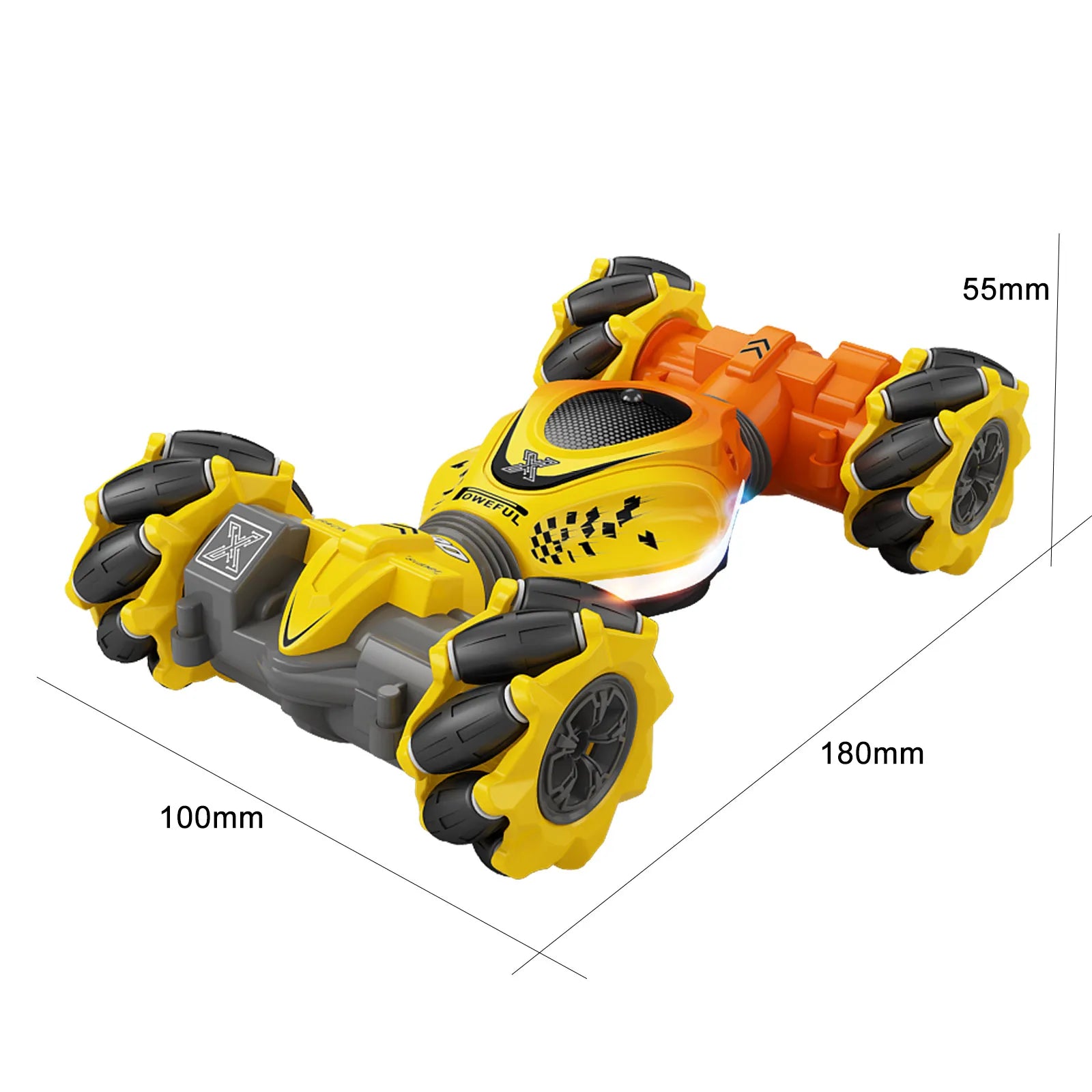 4WD RC Car: Stunt and Gesture Control by Watch for Kids