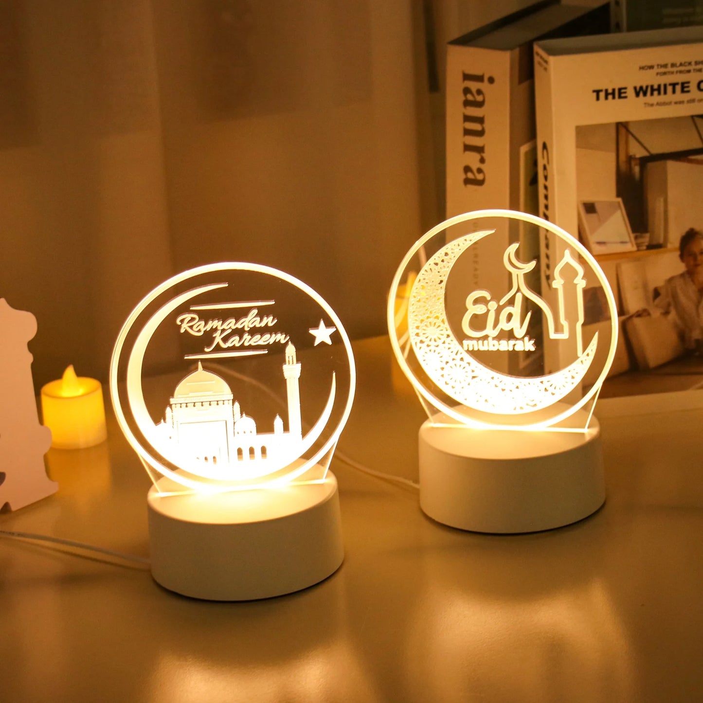 Decorative night light for Muslim