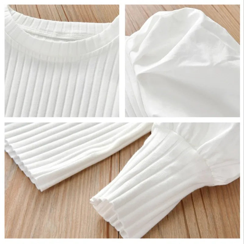 Chemise Été Blanche pour Fille