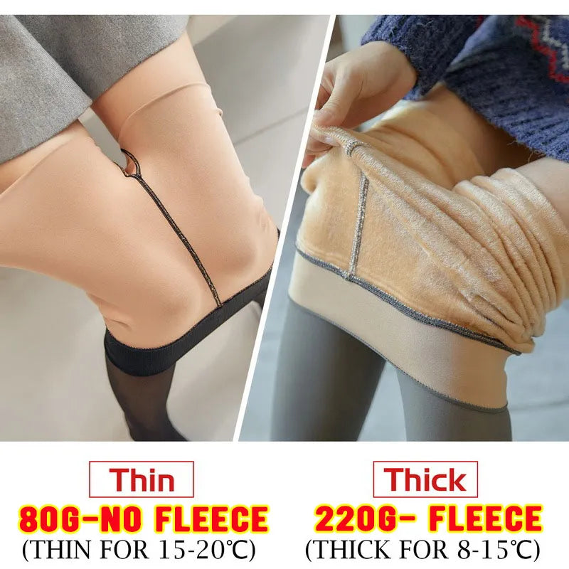 Fleece Tights for Women