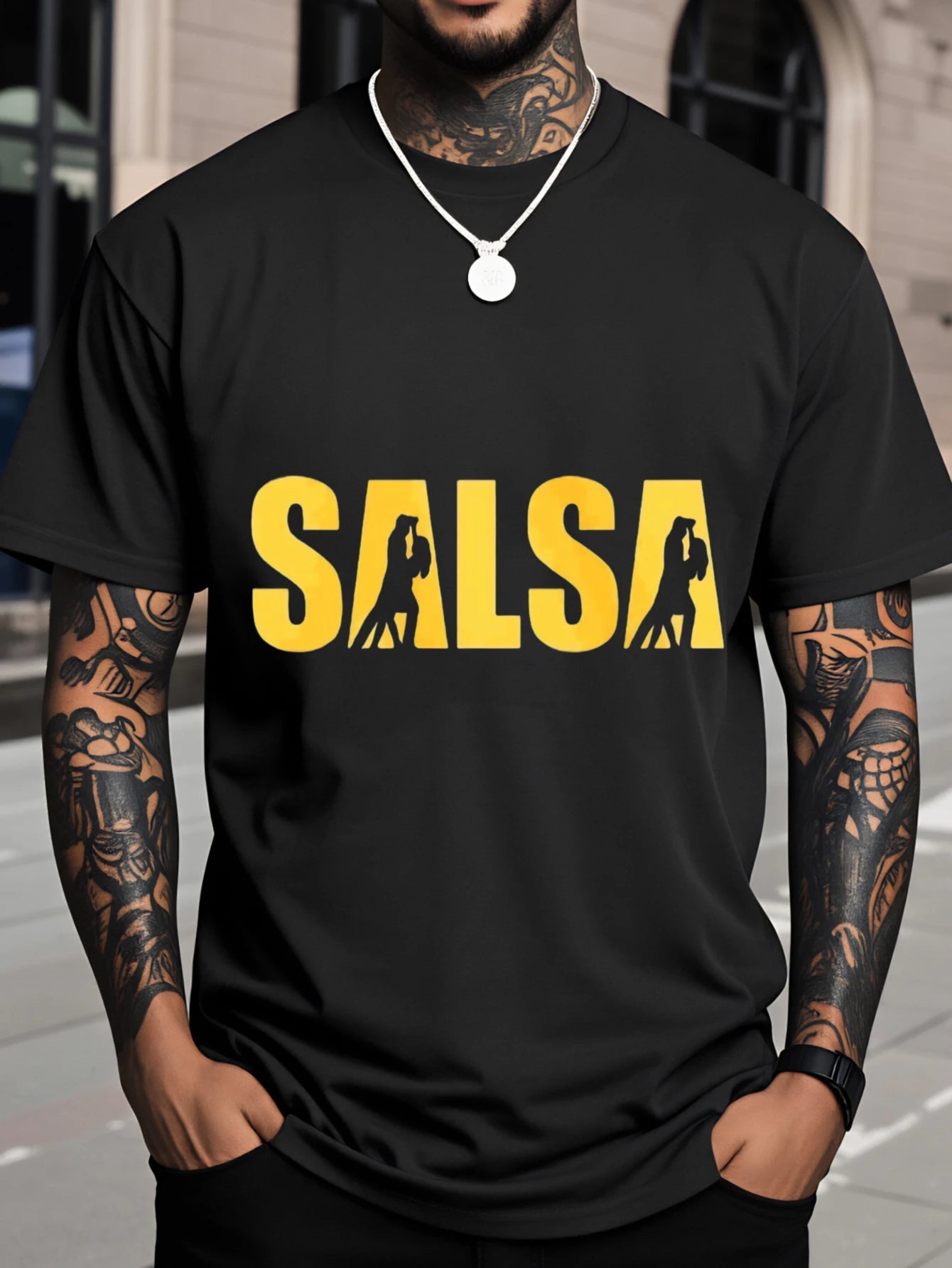 T-Shirt Homme Vintage Salsa