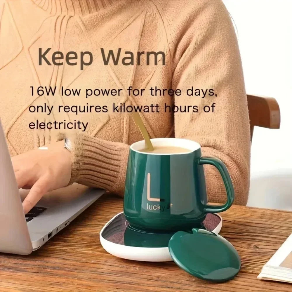 Coffret Cadeau Tasse Chauffante 55° avec Thermostat