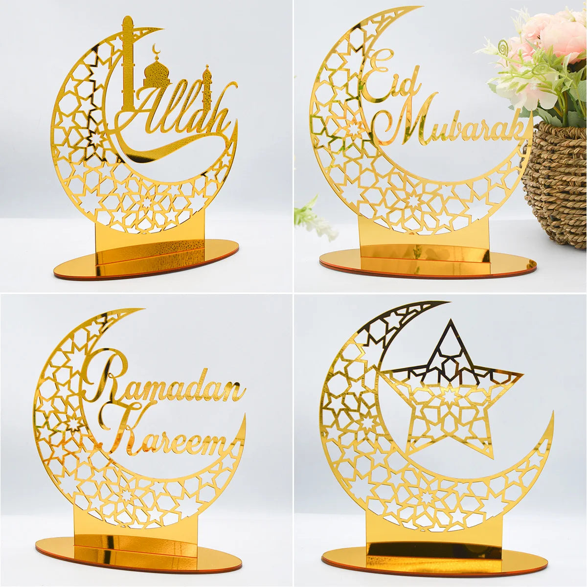 Ornement acrylique pour décoration du RAMADAN