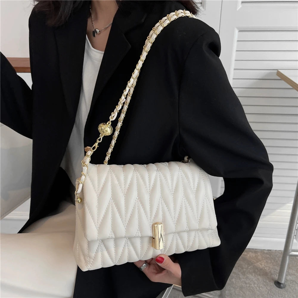 Sac bandoulière carré Femme