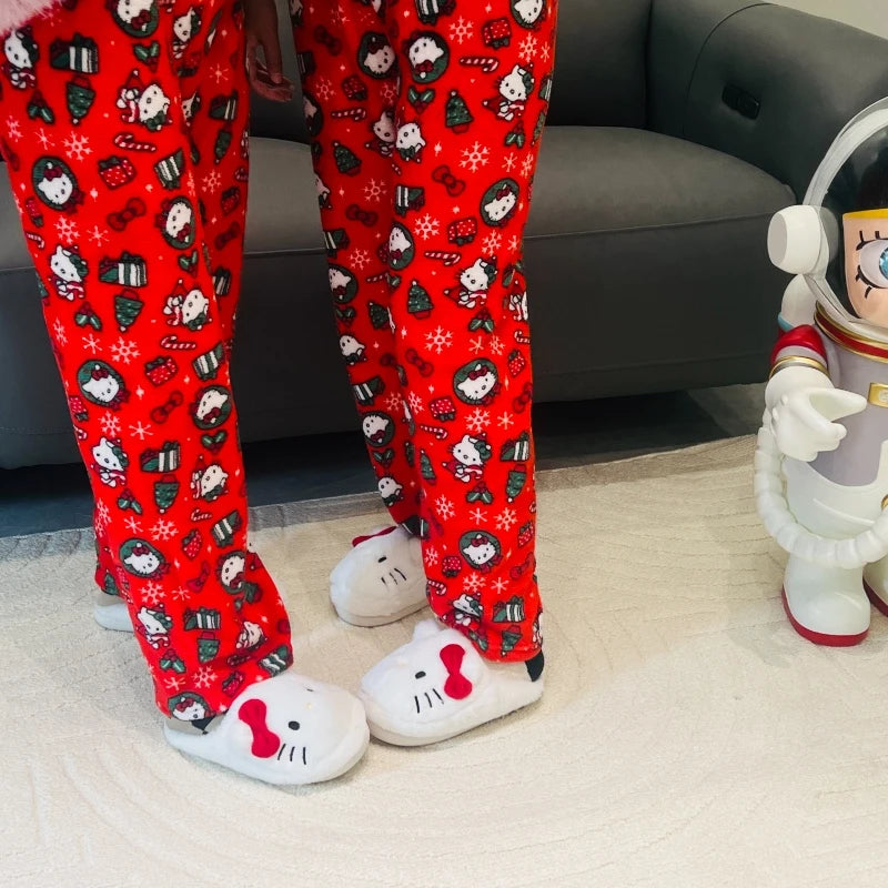 Pantalon de pyjama de Noël Hello Kitty