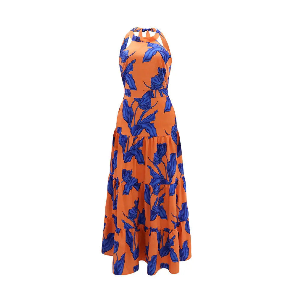 Robe Longue Femme Fleurie