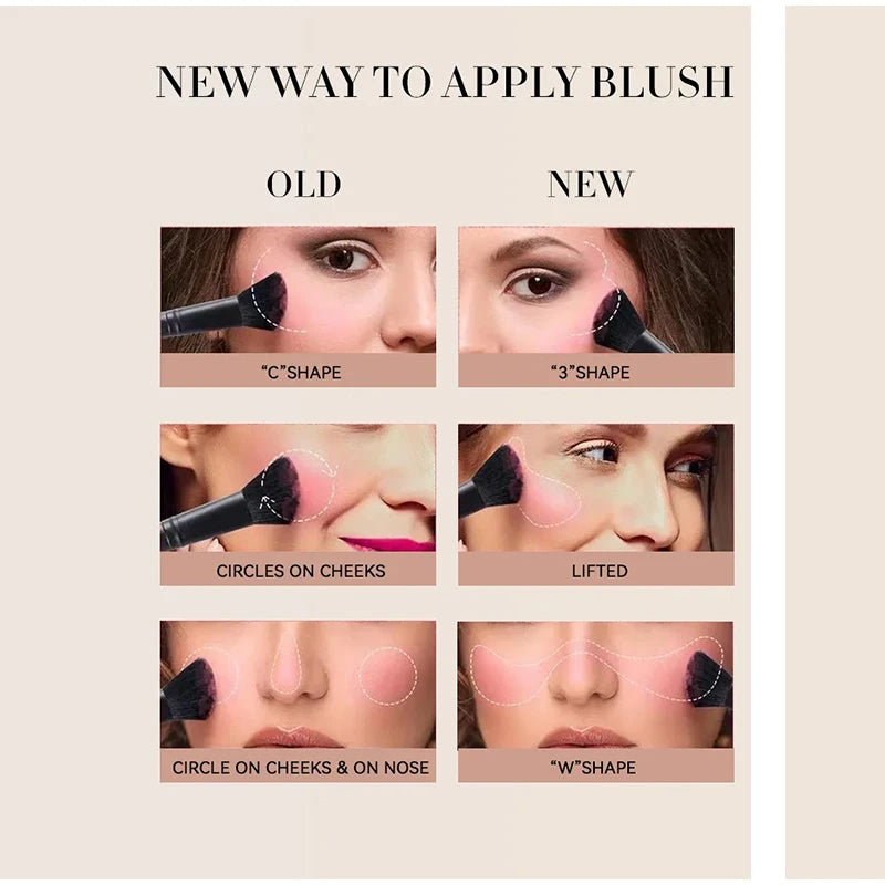 Blush Liquide Multi-usages avec Éponge Intégrée