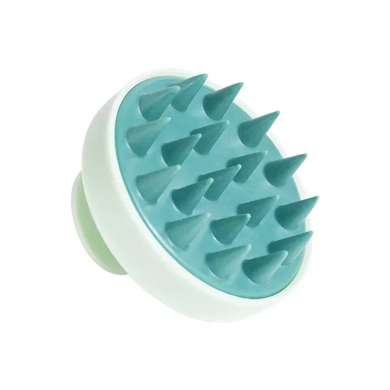 Brosse de Massage Cuir Chevelu en Silicone