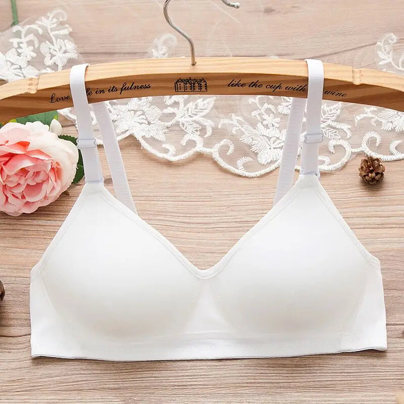 Soutien-gorge Tube Top pour Adolescentes: Confort et Style sans Fil