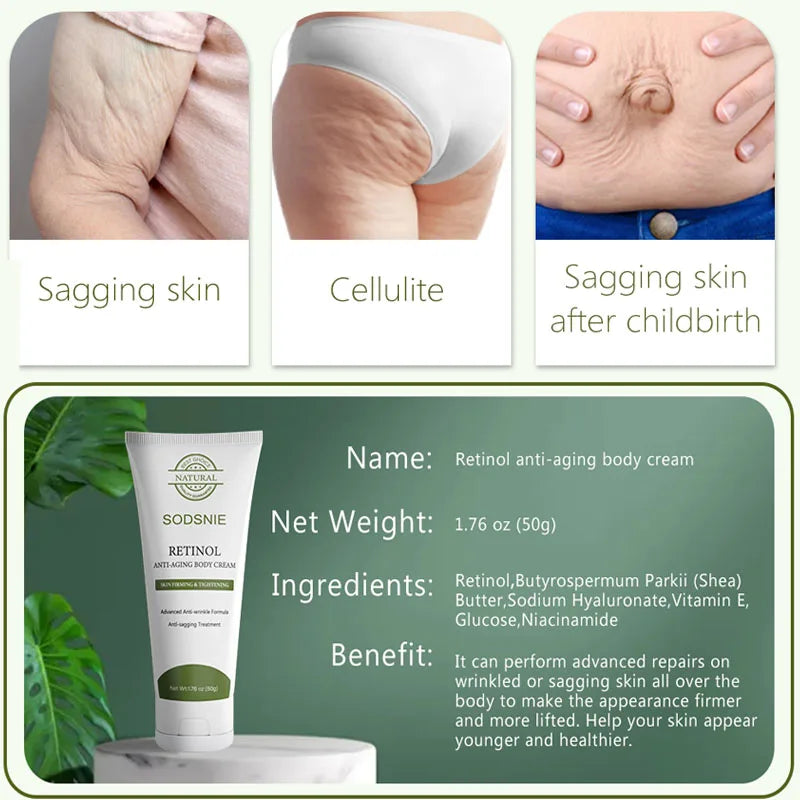 Soin anti cellulite, anti relâchement hydratant