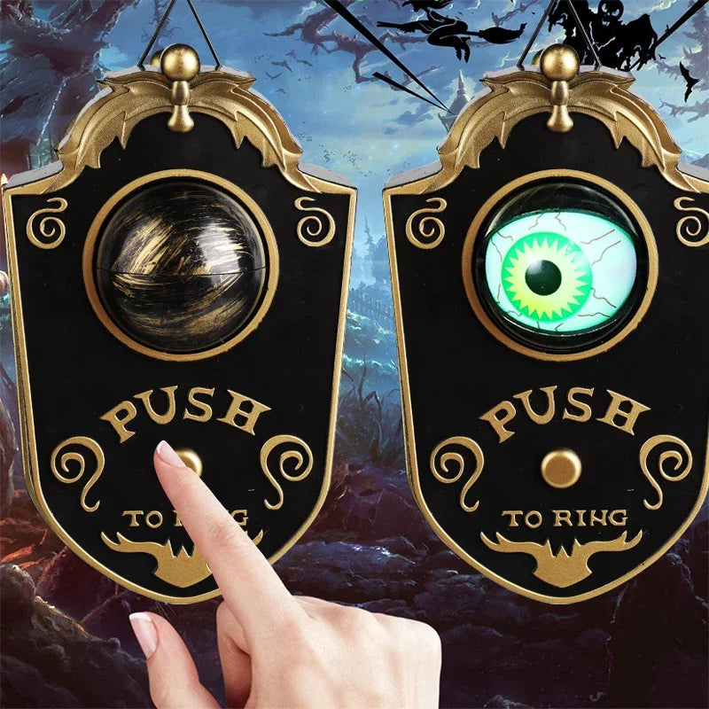 Halloween Doorbell Light Up with Flashing Eye