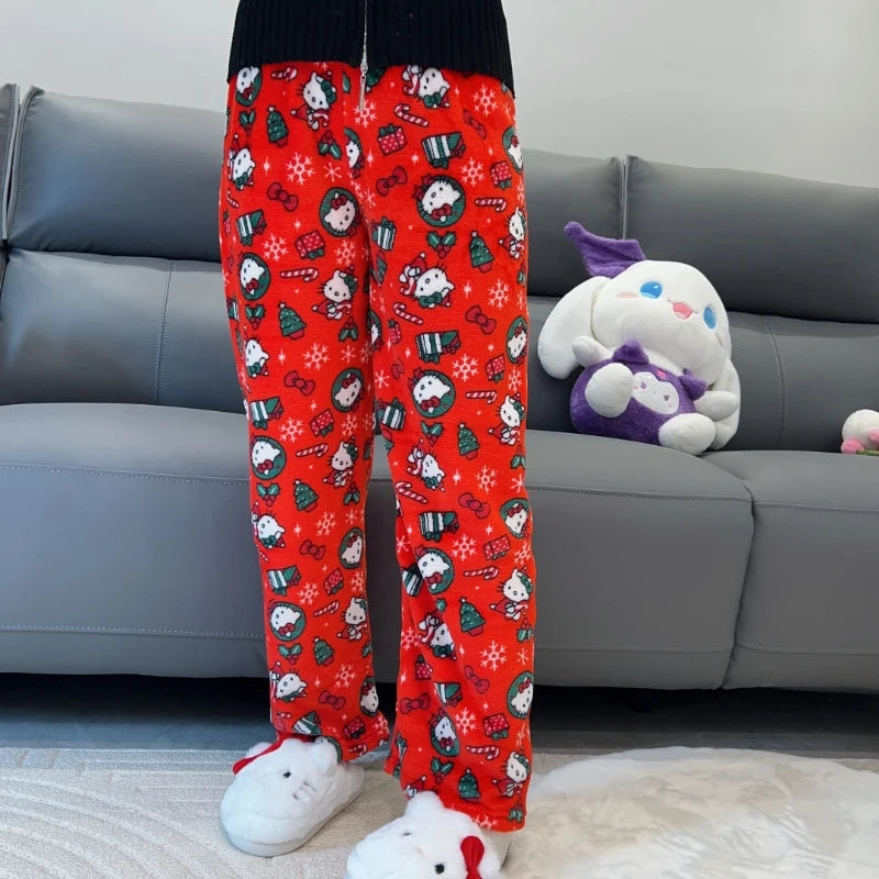 Pantalon de pyjama de Noël Hello Kitty