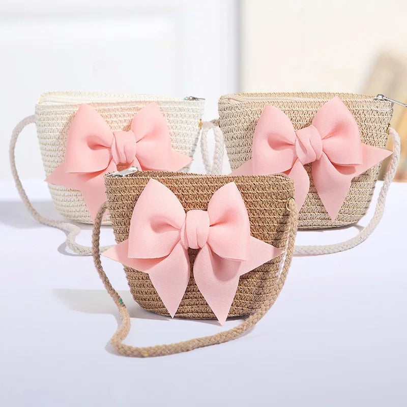 Cute Straw Bag for Kids