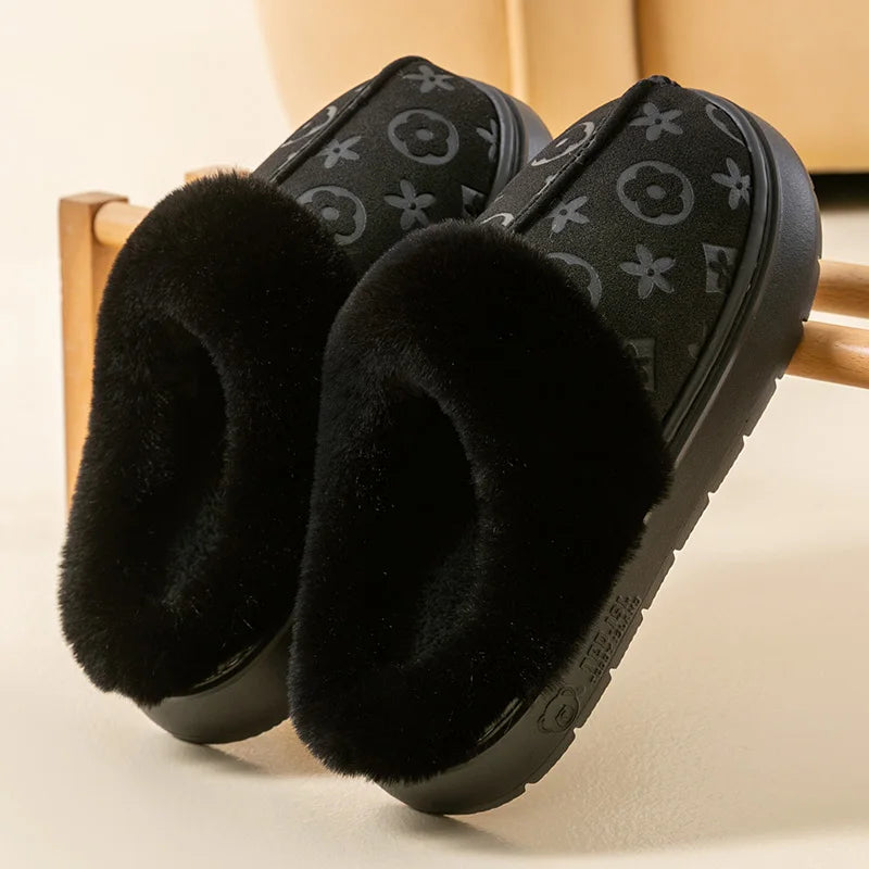 Chaussons en coton pour femme