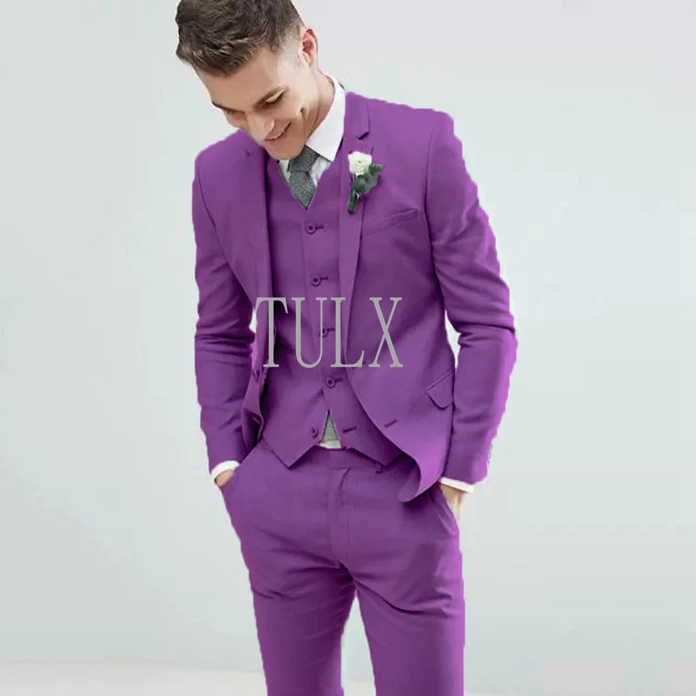 Men's straight cut suit