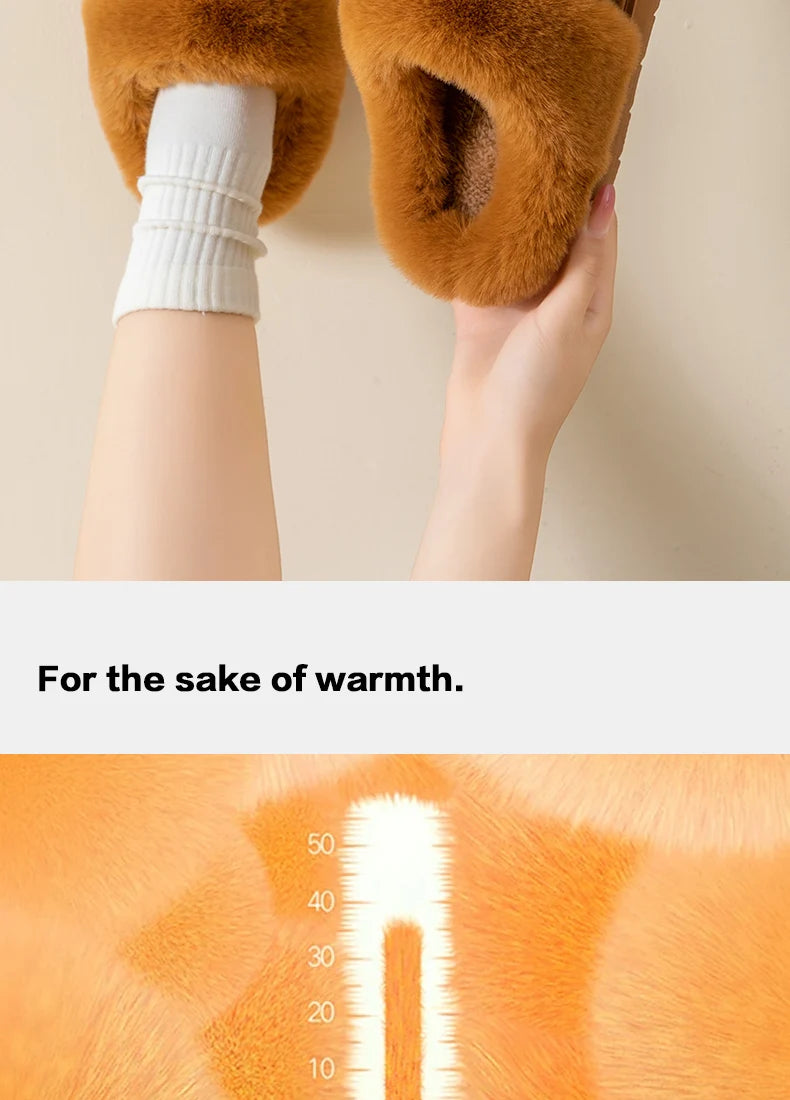 Chaussons en coton pour femme