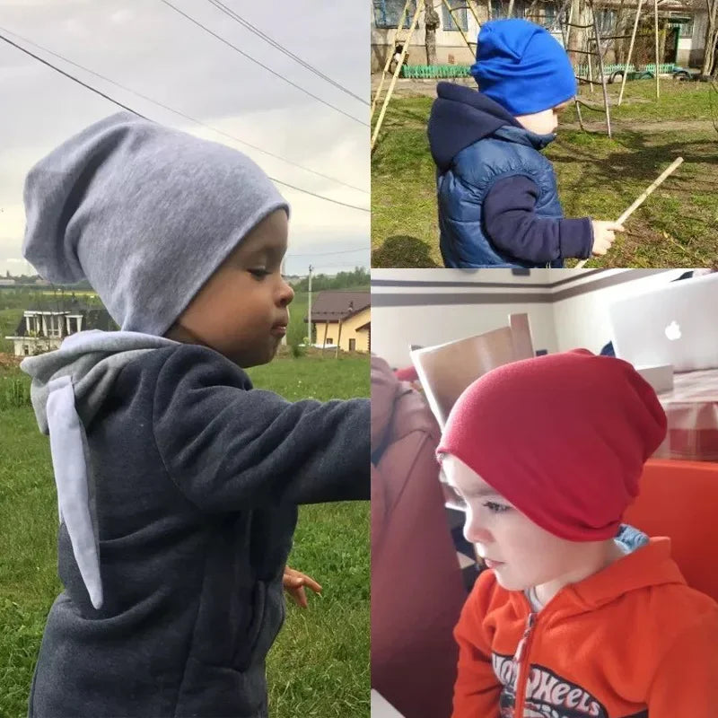 Bonnets en Coton pour Nouveau-Nés