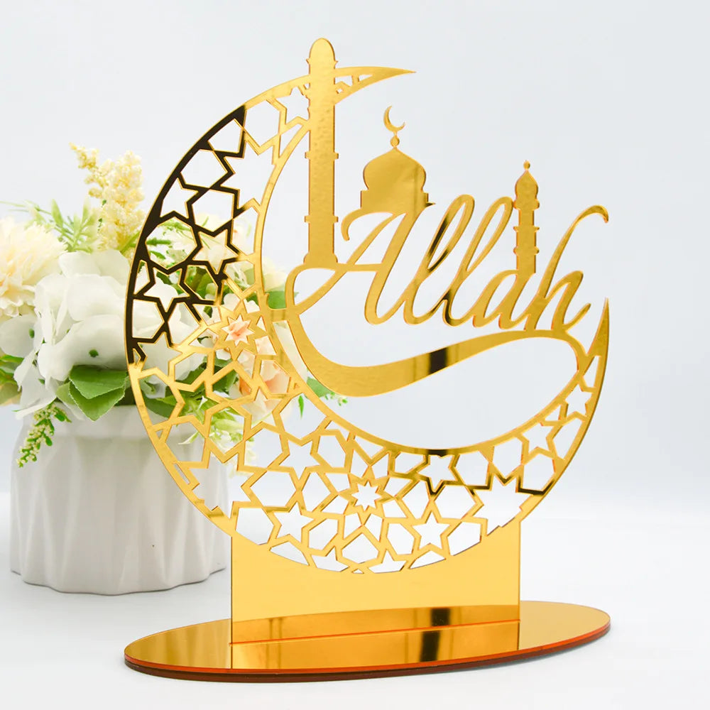 Acrylic ornament for RAMADAN decoration