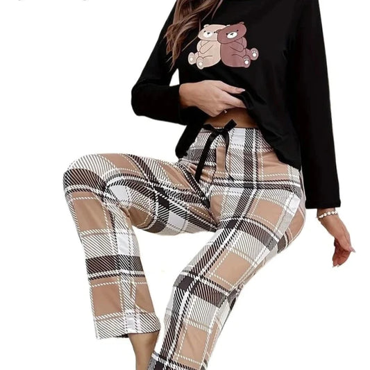 Ensemble de Pyjama Femme en Soie de Lait