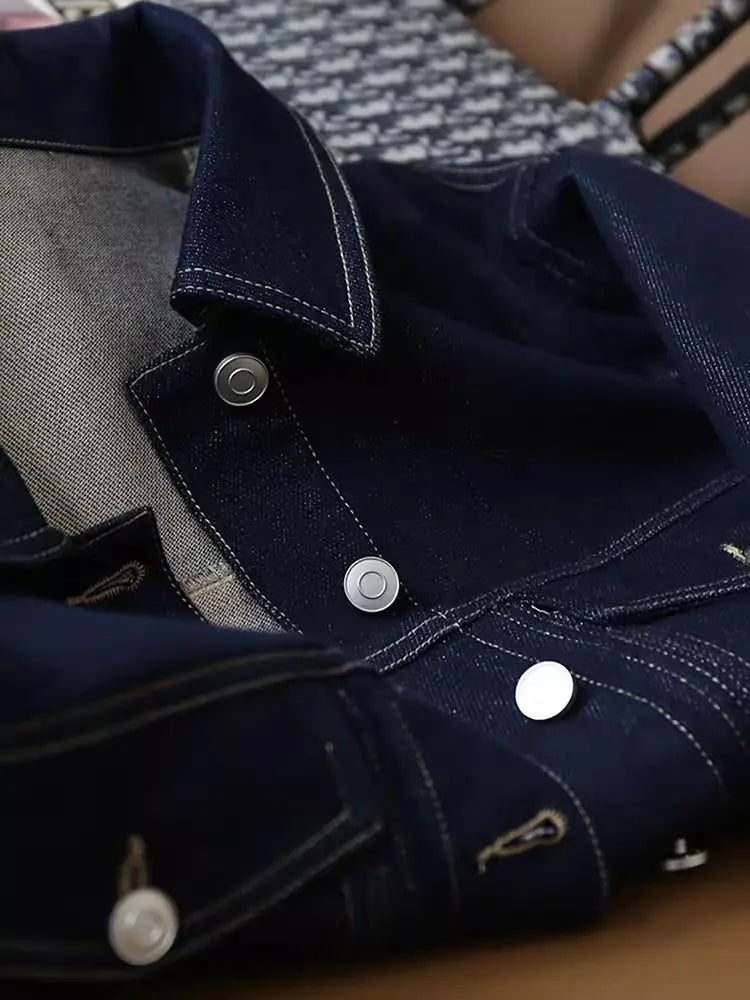 Veste Femme Jean Vintage