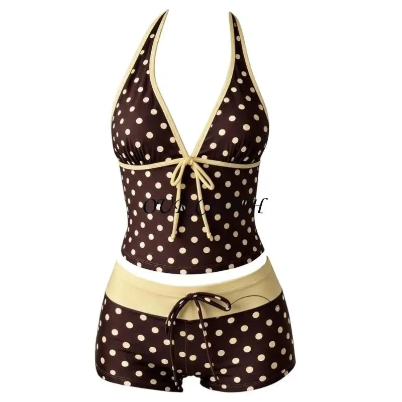 Tankini Femme 2 Pièces avec Short