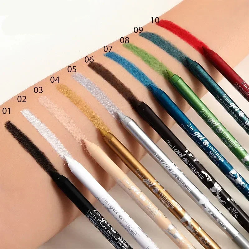 Crayon Gel 2 en 1 Eyeliner & Lip Liner