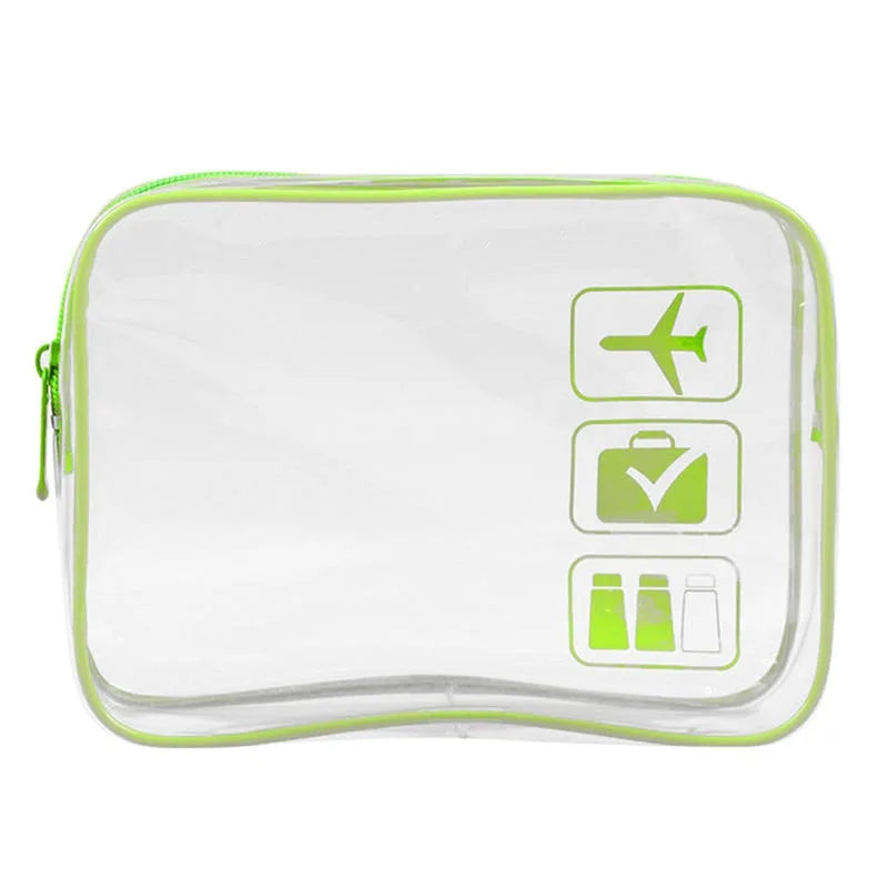 Trousse Transparente avec Fermeture Zippée