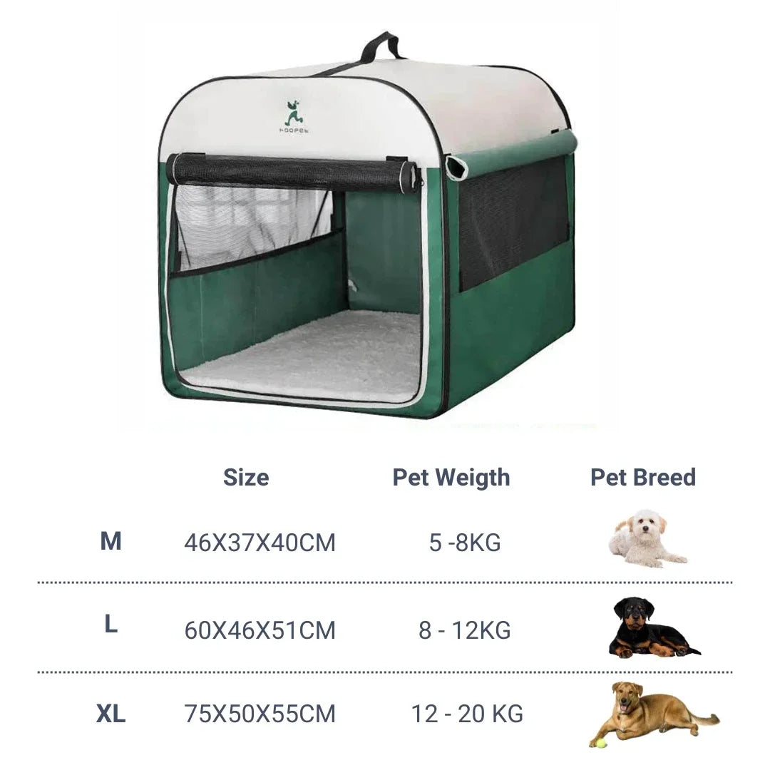 Caisse Pliable Souple pour transport de Chien