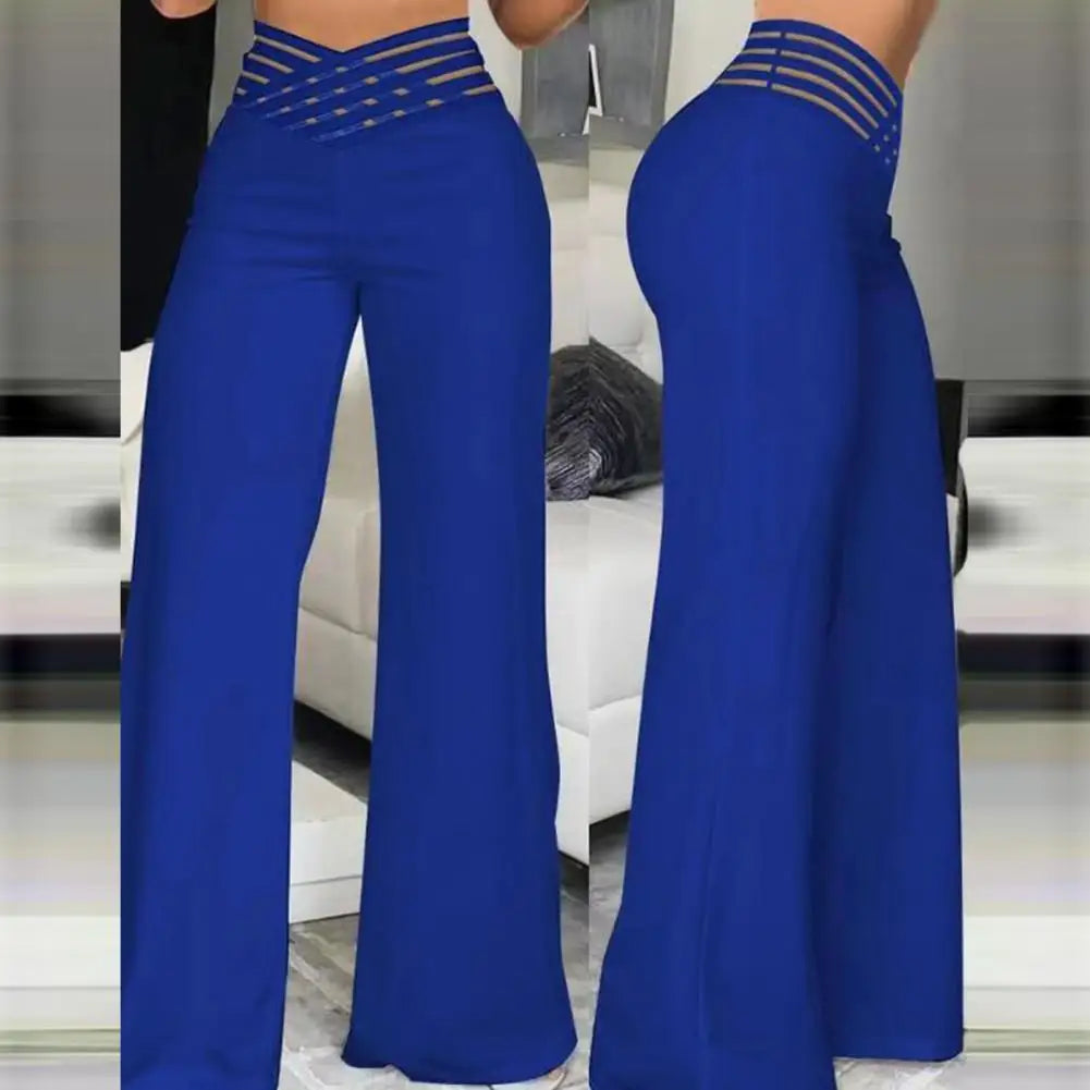 Women's High Waisted Flared Pants