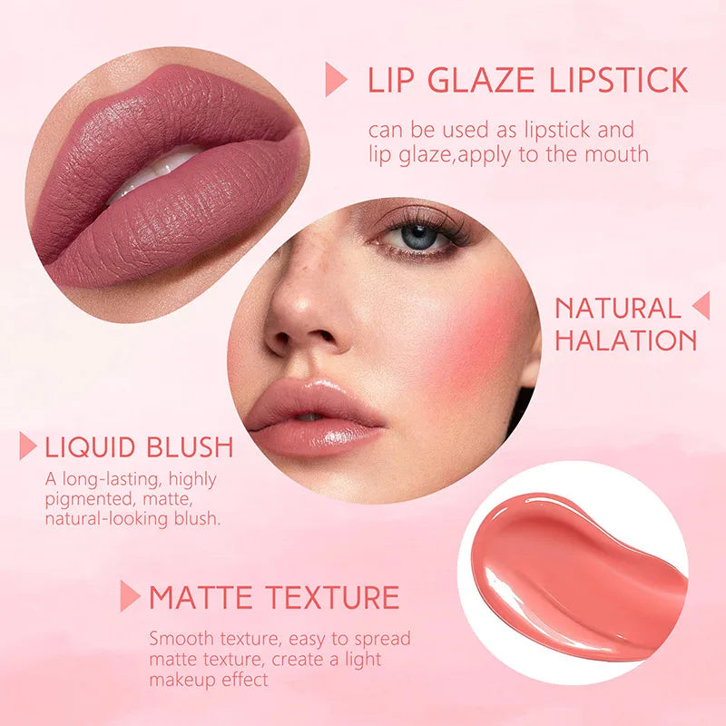 Blush Liquide Multi-usages avec Éponge Intégrée