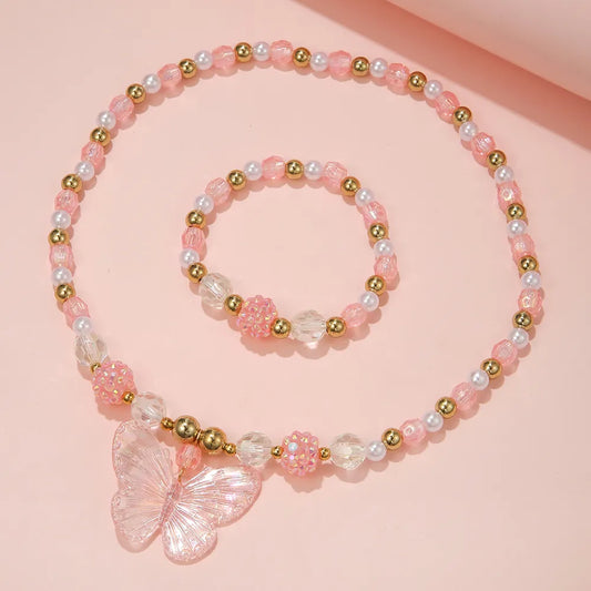 Ensemble de bracelet & collier princesse pour enfant